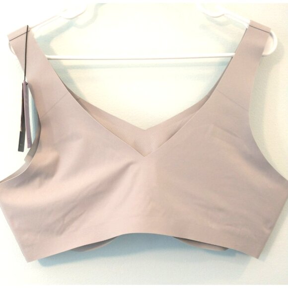 SOLD_SOLD_SOLD!!  HONEYLOVE Wireless Pullover Bra V-Neck T Shirt - 3X - Picture 3 of 6